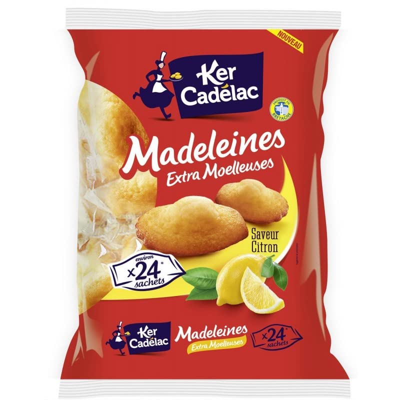 KER CADELAC - Ker Cadelac Madeleines Citron Extra Moelleuses 600G - Lot De 3