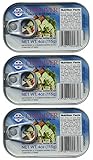 Skansen Cod Liver Packed in Own Oil (115 g) From Iceland pack of 3