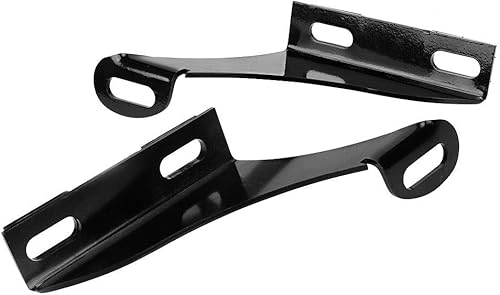 Soporte de capó de coche, aleación de aluminio frontal de esquina de capó un pilar de aleación de aluminio LED barra de luz soportes de montaje para