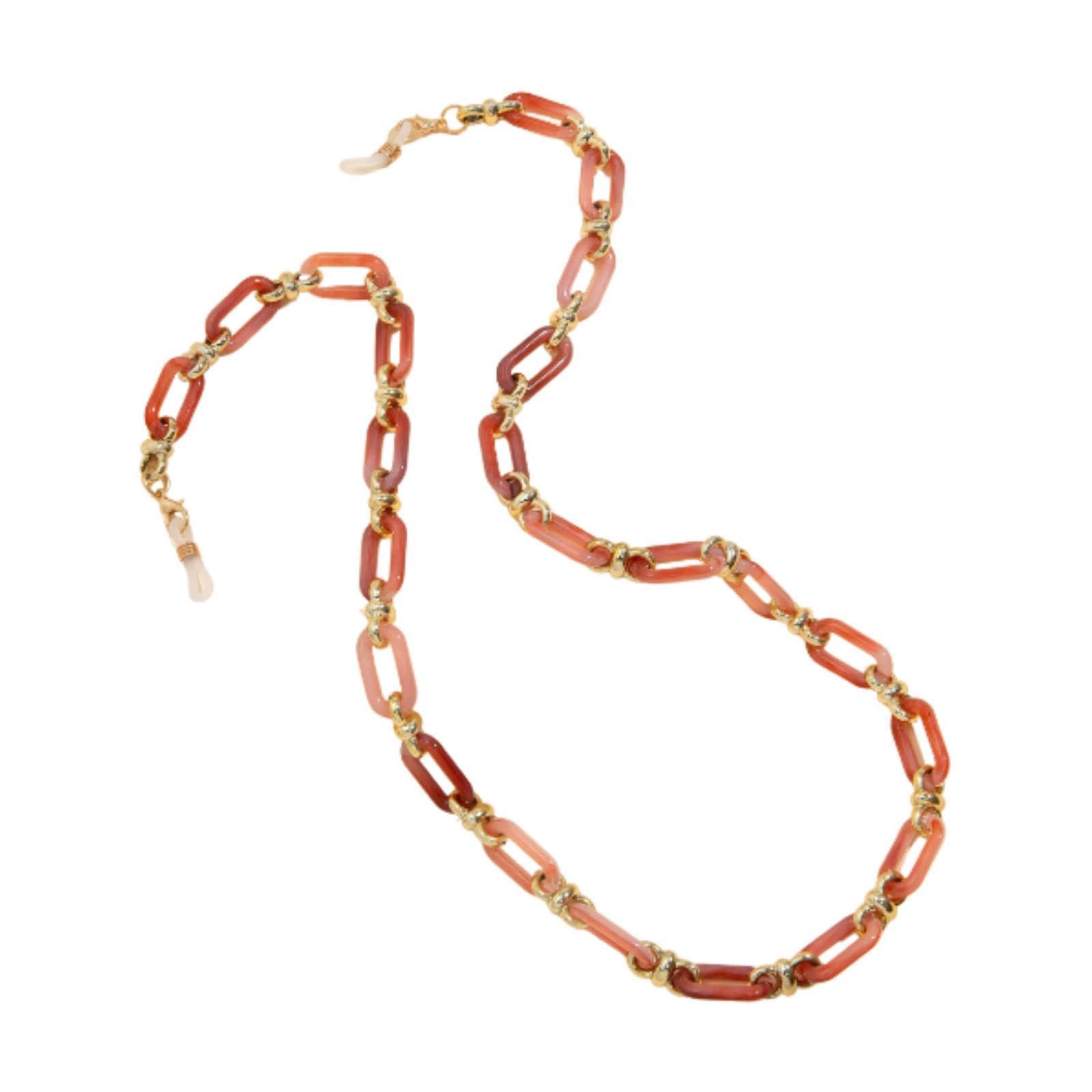 Glasses Chain Holder Acrylic Sunglasses for Office Photo Props Beach Flesh pink-image-47