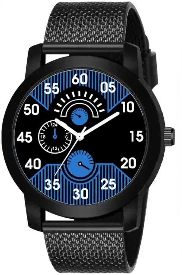 RPS FASHION WITH DEVICE OF R Analog Black PU Strap Boys Girls Watch Analog (L-2 Blue) (B0B9K4GH86) Amazon Price History, Amazon Price Tracker