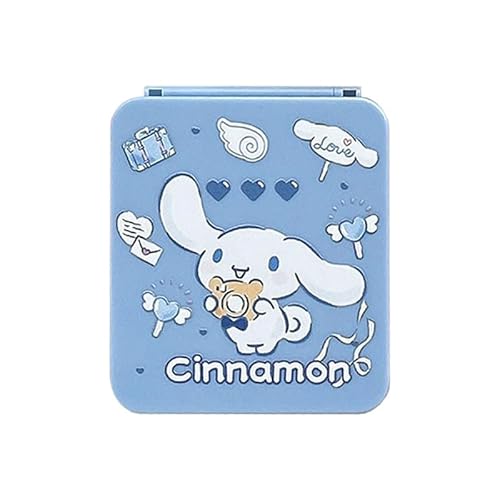 バッドばつ丸 ポムポムプリン スイッチオー くまのプーさん スヌーピー Switchカードケース 収納ケース 12枚スイッチカード 12枚SDカードケース switch メモリーカード 収納可能 カードポケット(Color:シナモロールC)