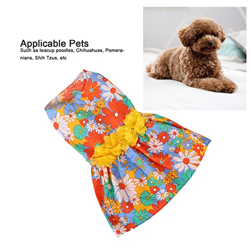 Vestido para Cachorro Pequeno, Leve para Cachorros Vestido de Festa Elegante para a Pele Elegante Co