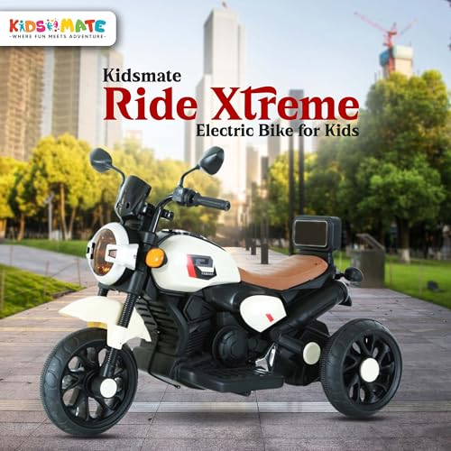 Kidsmate Store Kidsmate Ride Xtreme Electric Bike for Kids 6V - Image 4
