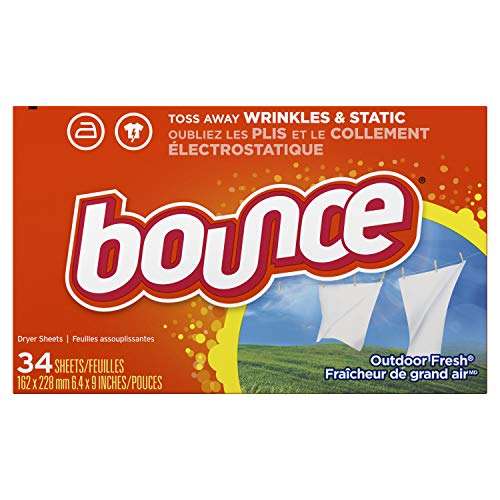 Bounce Fresh linen scent fabric softener sheets 80 count (037000800699)