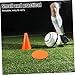 POPETPOP 8pcs Soccer Training Discs Colorful Marking Signs Professional Agility Training Equipment for Boys and Girls and Adults Portable and Lightweight for Sports Activities