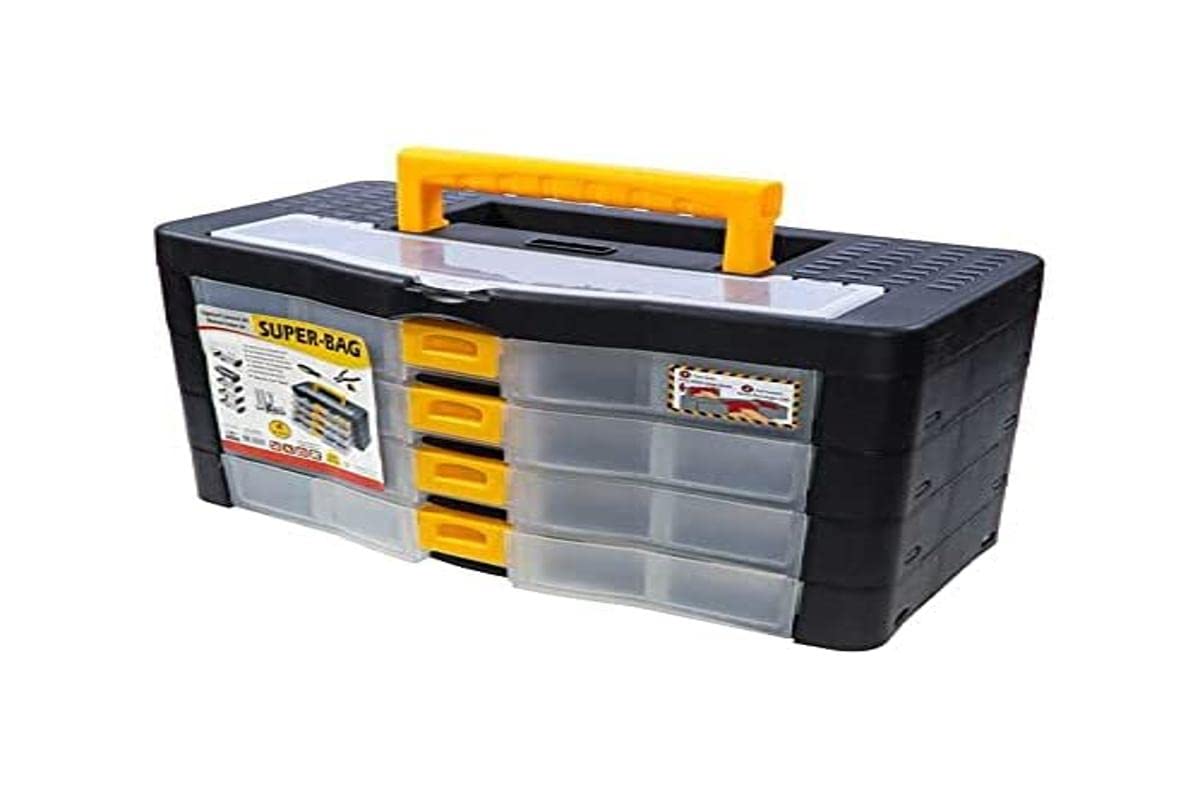 SUPER BAG 4'lü Organizerli Çekmece Kutu - ASR-2058