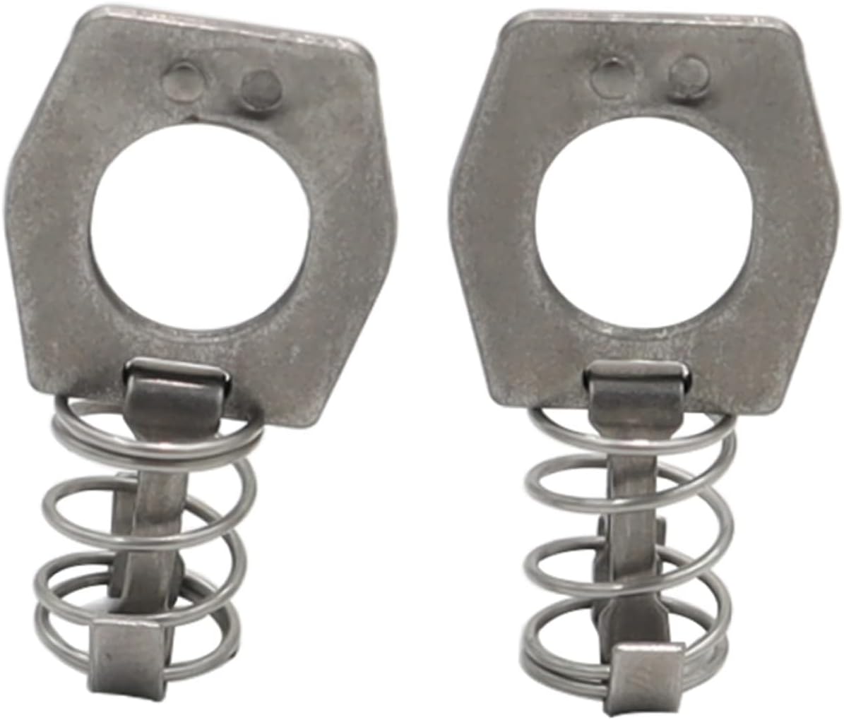 Vaguelly Rv Lock 2pcs water heater lock rv parts water heater parts lock Fastener Spring Loaded door latch door lock cam Stainless steel