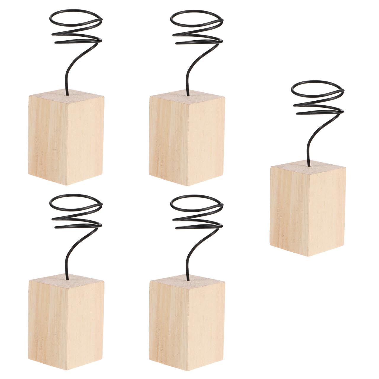 Présentoir en bois pour embellir un espace intérieur moderne avec plantes aériennes