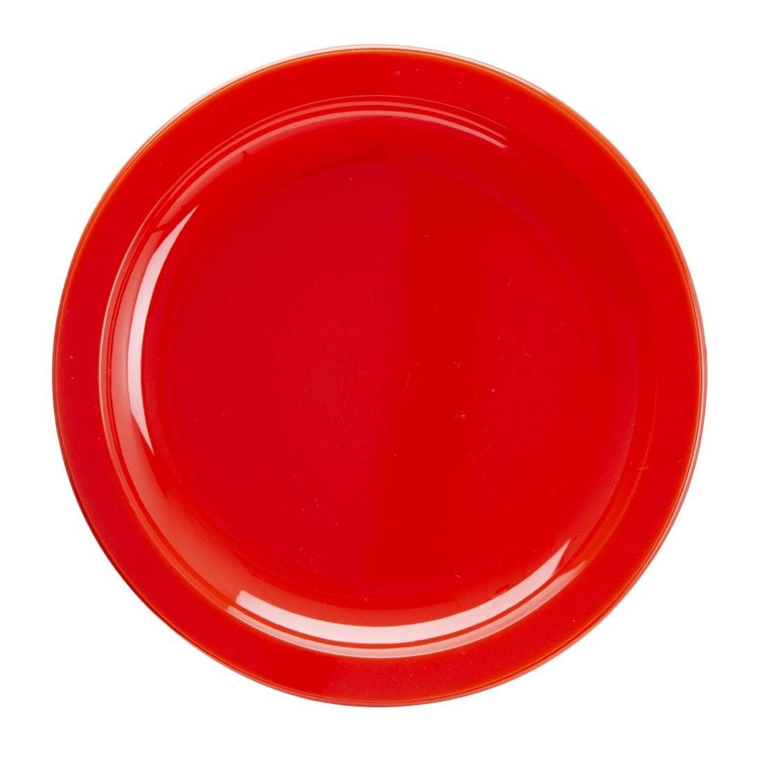 Olympia Kristallon Polycarbonat Platte Rot - 172mm 6 3/4" (Box 12)