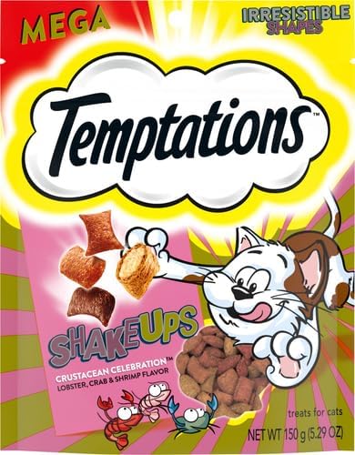 Temptations Cat Treats, Sabor Crustaceo, 5.29 oz, Pack de 2 miniatura 2
