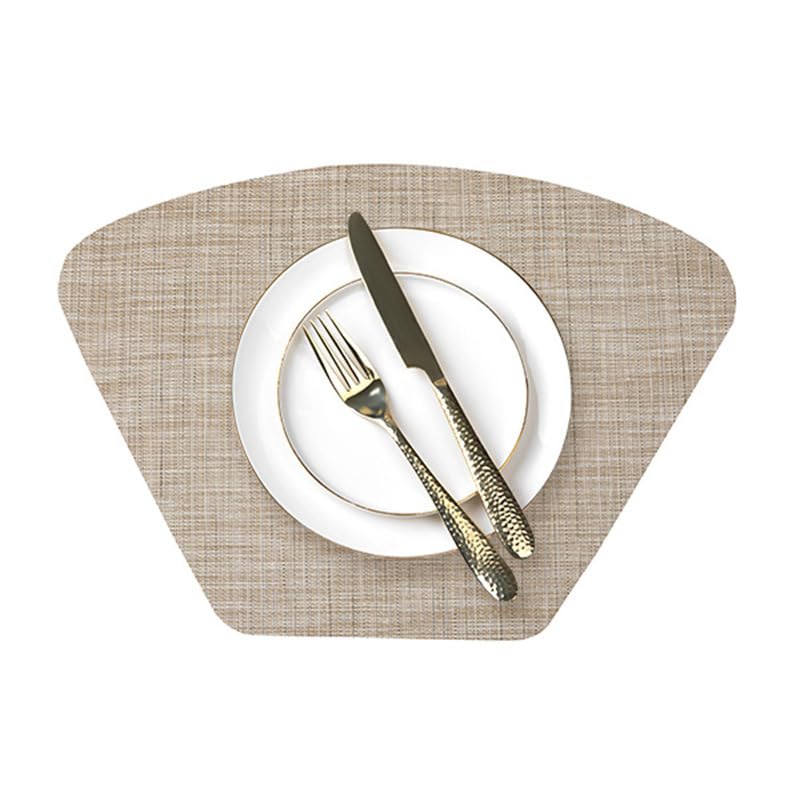 Sets de table antidérapants et lavables faciles à nettoyer en PVC étanche pour la cuisine