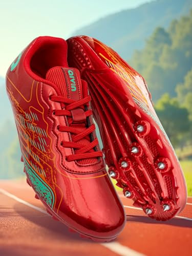 Image of Aivin Race Spike Running Shoes | Athletic Spikes Track & Field Shoes for Men | Sprint Spikes | Outdoor Running Shoes | Track and Field Shoes