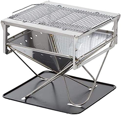 Snow Peak Takibi Fire & Grill - Stainless Steel Portable &...