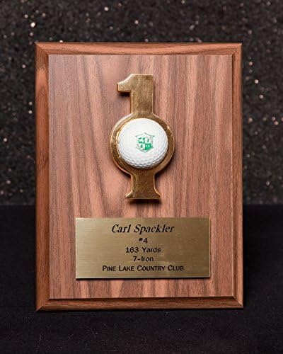 Economy Plaque W/hole in One Figure