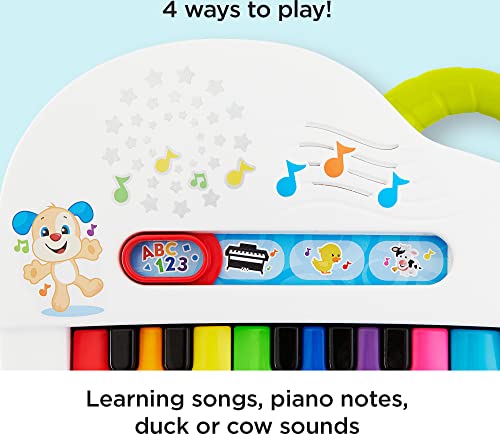 Fisher-Price FYK56 Baby Toy Laugh & Learn Silly Sounds Light-Up Piano Musical Instrument thumb #4