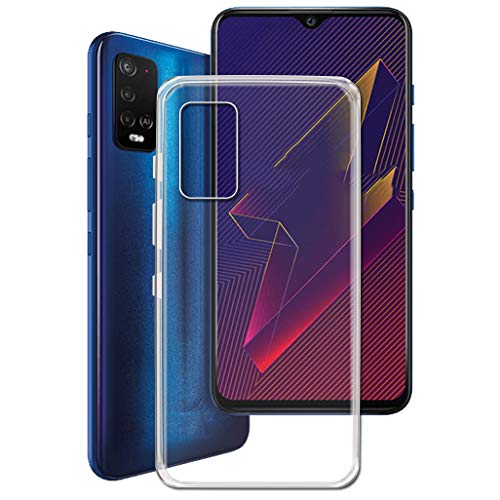 CXKJ Coque pour Wiko Power U20 (6.82 Pouce) Case, Ultra Fin Silicone TPU Bumper Transparent Housse Etui de Protection Antichoc Cover,pour Wiko Power U20 -...