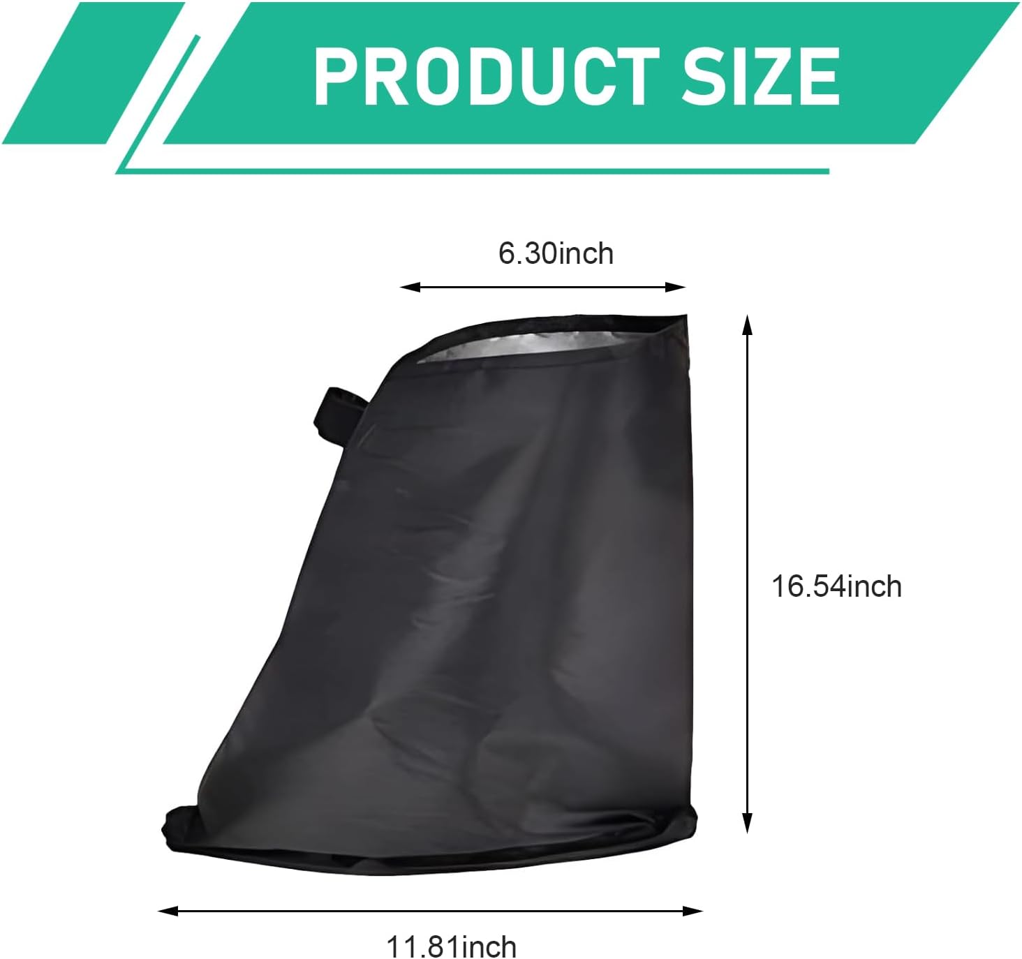 WZP EV Charger Cover, Magnetic Electric Car Charger Plug Cover, Outdoor Waterproof Sun Rain Snow All Weather Protection, Suitable for Steel-Bodied Electric Vehicles (Black)