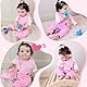 JiAmy Baby Kleidung Junge Mädchen, Baby Bekleidung Strampler Neugeborene Overall Bekleidungssets Rosa 6-9 Monate