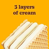 Vista 22 de Bauducco Obleas de chocolate – Galletas crujientes de oblea con 3 deliciosas e indulgentes capas decadentes de crema con sabor a chocolate