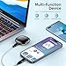 WJX Voice Recorder 128G Magnetic Voice Activated Recorder Recording Device with 20 Hours, USB-C Audio Recorders for Work MP3 Records
