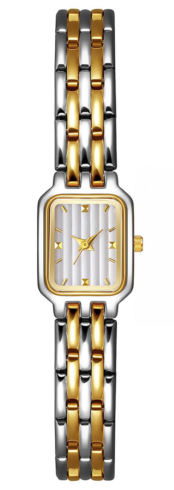 BESTKANG Women's Square Dial Watch Retro Quartz Movement Wristwatch | Stylish, Small Wrist