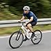 Outroad 26 Inch Mountain Bike, 7-Speed/High-Carbon Steel/Aviation Grade Frame with V Brake, Adjustable Ergonomic Seat Bicycle for Men Women Adult, MTB with Shock Absorption System, White