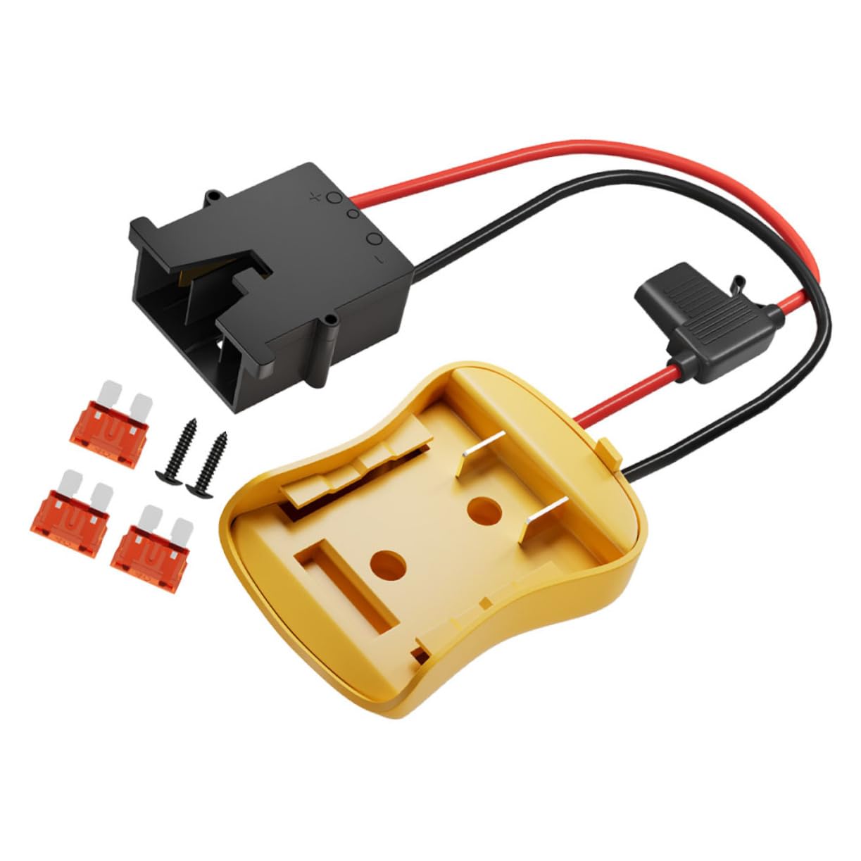 Tofficu Adattatore Per Batteria Da 5 Pezzi Convertitore Per Caricabatteria Adattatore Di Alimentazione Adattatori Fai Da Te Connettore Di Alimentazione Per Batteria Connettore Di
