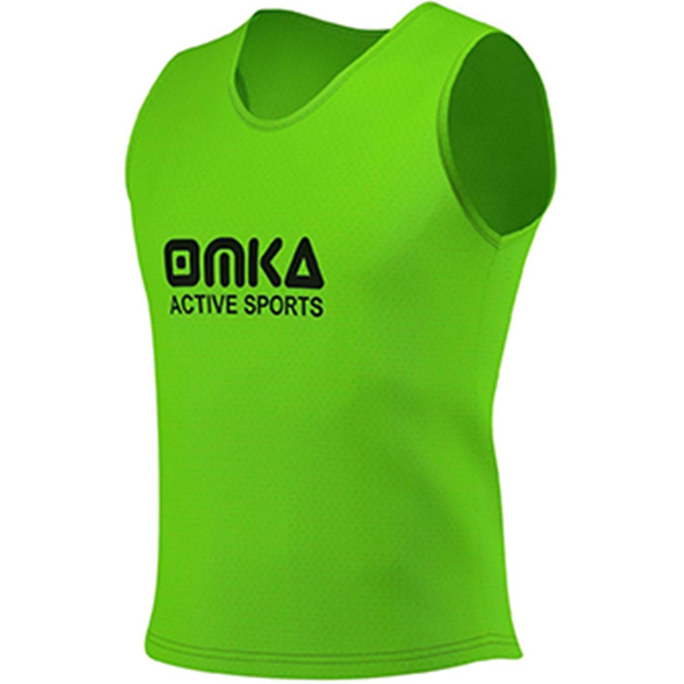 OMKA 10 Stück Fußball Leibchen Trainingsleibchen Markierungshemd Fußballleibchen für Kinder Jugend und Erwachsene