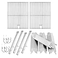 BBQration Replacement Parts Kit for Nexgrill 4 Burner 720-0830X 720-0783EH, Grill Parts Kit for Nexgrill 720-0830X Replacement Parts, Grill Grate Kit for Nexgrill Replacement Parts 4 Burner