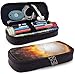 Produktbild Cool Fire Flame Volleyball Ball PU Leather Pencil Pen Bag Pouch Case Holder School Office College Coin Purse Cosmetic Makeup Bag / u199