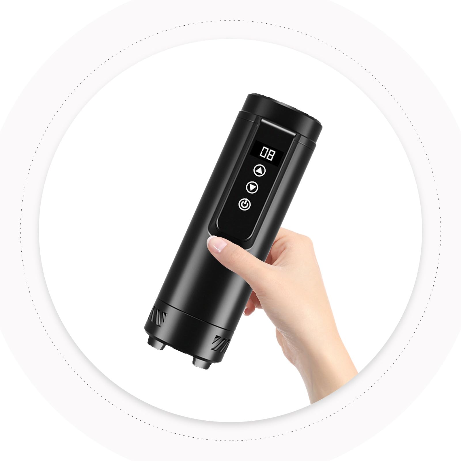 Beaupretty Caja Refrigerante Portátil para Insulina con Enfriamiento por USB y Control Preciso de Temperatura, Ligera y Compacta para Viajes y Transporte Seguro de 3-5 Plumas