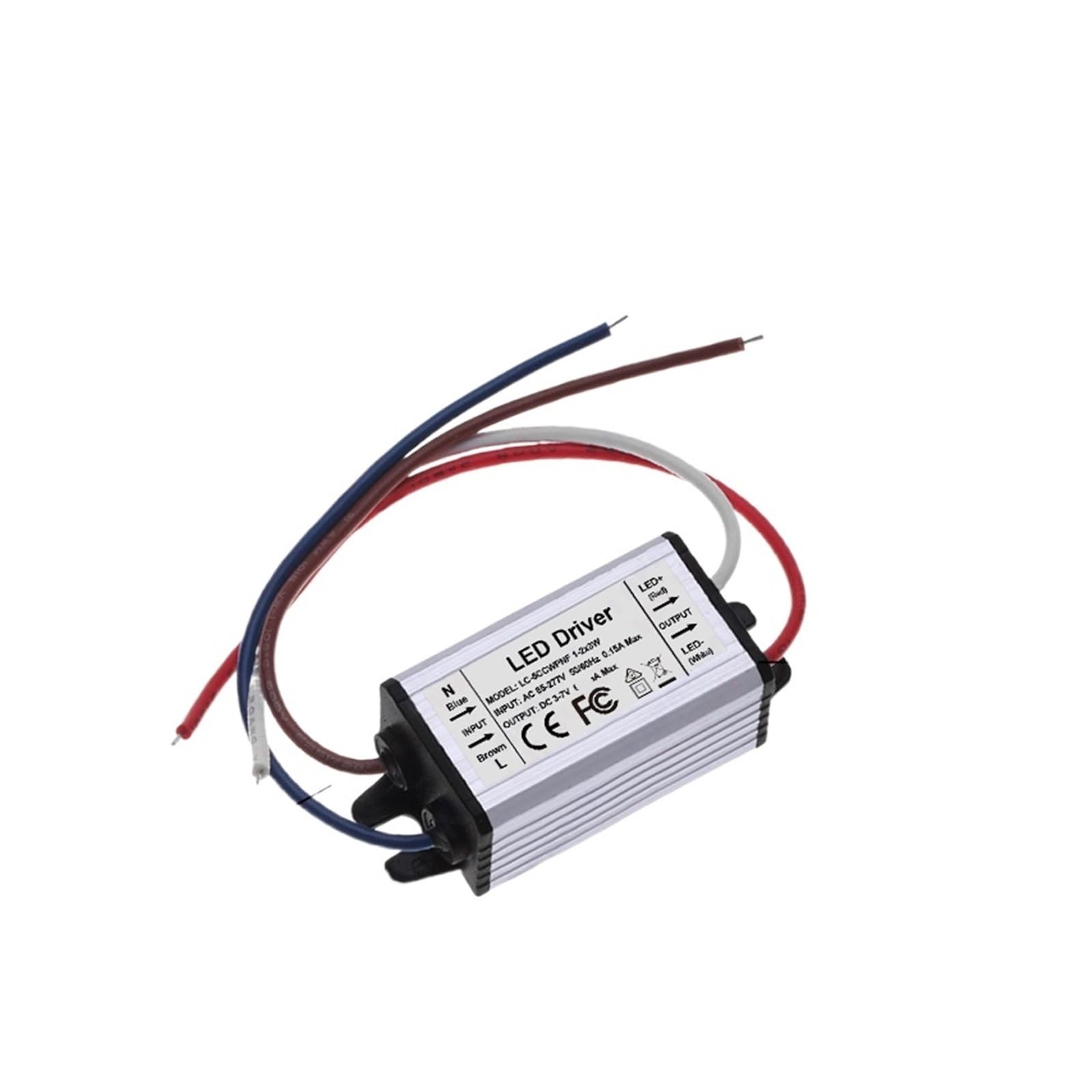 Pilote LED anti-scintillement transformateur 300mA pour un éclairage fluide et stable