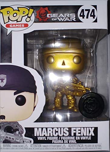 Funko Pop! Games: Gears of War - Gold Marcus Fenix Exclusive