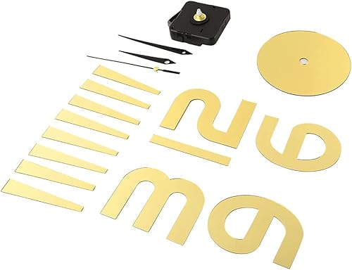 Miniatura 7 de Hilitand Adhesivo autoadhesivo para reloj de pared, espejo acrílico, bricolaje, sin marco, calcomanías de pared, decoración para el hogar y la sala