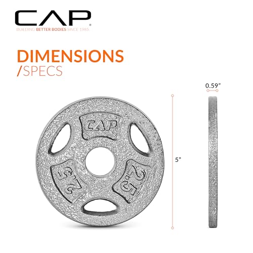 Image of CAP Barbell Standard 1-Inch Grip Weight Plates