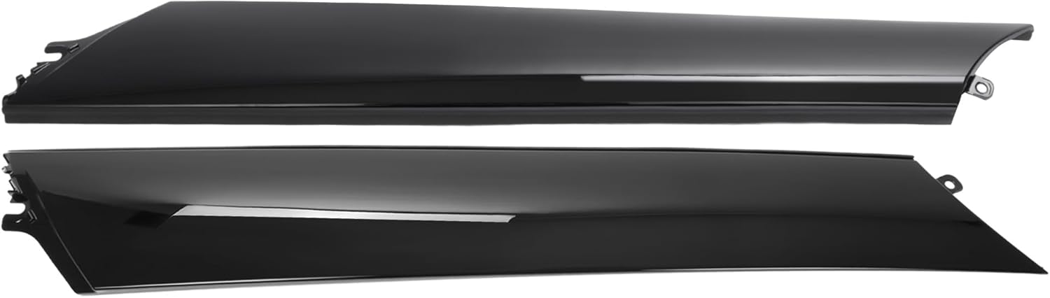 KUAFU Windshield A Pillar Molding Trim Panel Compatible with 2011-2013 Infiniti QX56 2014-2023 QX80 2017-2022 Nissan Armada Replacement for 76837-1LA0A 76837-6JR0A 76836-1LA0A 76836-6JR0A Left & Right
