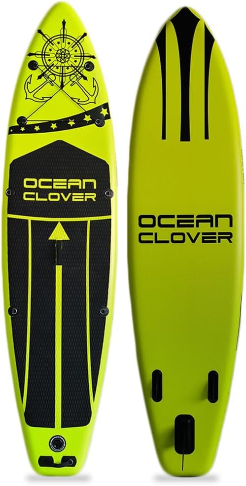Ocean Clover Inflatable Sup Paddle Surfboard Mauve2 10.6