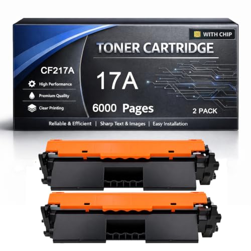 Toner 17A CF217A noir haute capacité 6000 pages pour LaserJet M102w