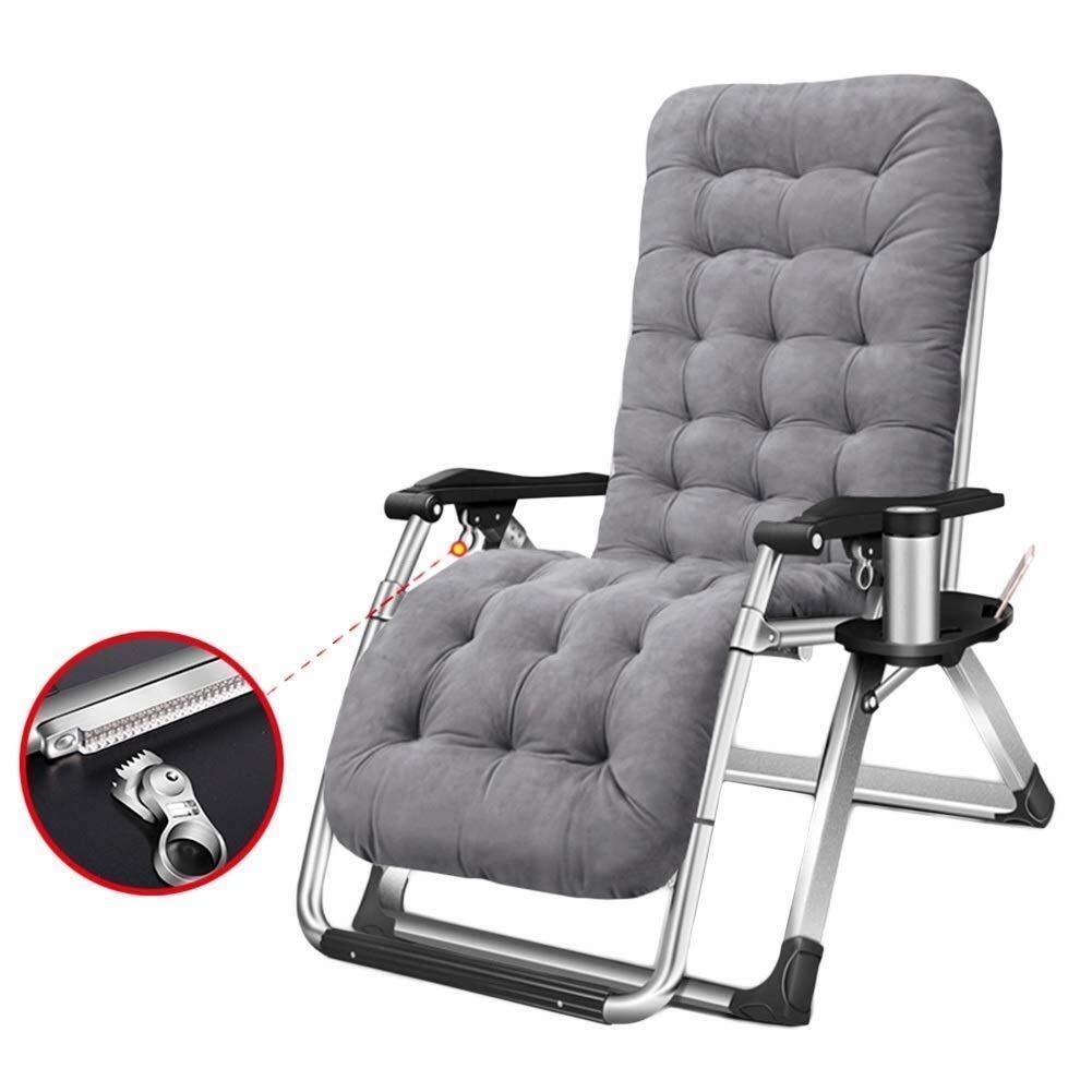 Fauteuil inclinable pliant extérieur grand confort supportant 200 kg de marque Happy