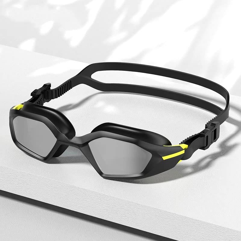Lunettes de natation anti-buée étanches en silicone pour la compétition