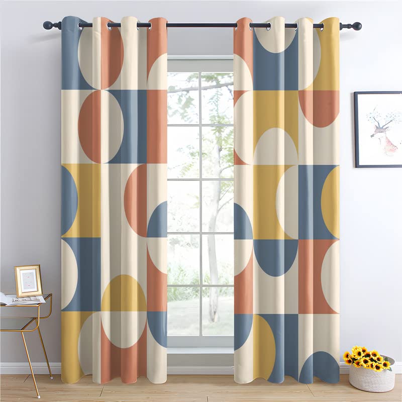 Rideaux Occultants Enfant - Lot De 2 Panneaux 117x137 Cm - Imprimé Fée Papillon - Isolation Thermique Et Phonique