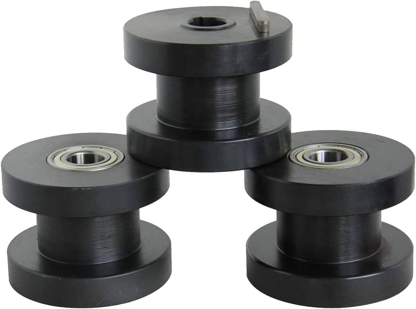 KAKA INDUSTRIAL Misc. Rollers, Compatible With Tube Roller TR60 (1X2" Rectangular Tube Rollers)