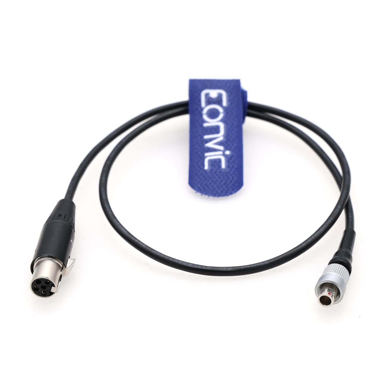 Eonvic Audio Cable FVB 3 Pin Male to TA5F Mini XLR 5pin Female for MTP41-L-B1 Wideband Bodypack Transmitter MTP41 Wisycom Mic