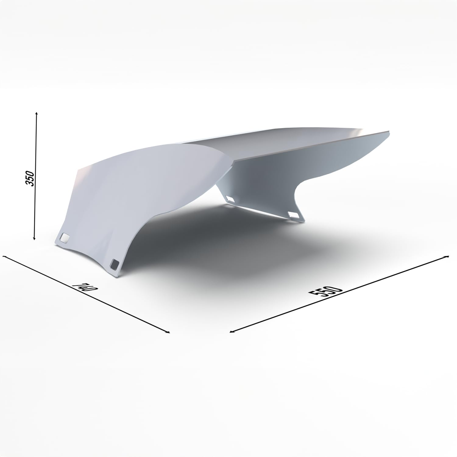 IdeaMower Garage per Robot Tagliaerba - Compatibile con Husqvarna Automower - Alluminio Composito - Casetta per Robot, Tetto Robot Tagliaerba, Box Robot Giardino