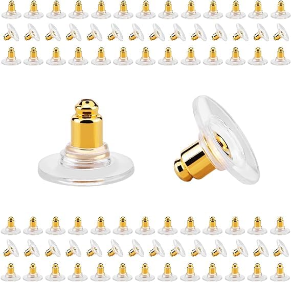 See full amazon price history chart for Mertia Jewels® (200 Pcs Approx) Extra Premium Golden Bullet clutch with Silicone Rubber /Premium Earring Stopper/ Earring Nuts Golden/ Earring Golden Metal Stopper Lock with Silicone or Rubber Pad/ Earring Back Stopper/ Earring Back Supporter/ Earri Mertia Jewels® (200 Pcs Approx) Extra Premium Golden Bullet clutch with Silicone Rubber /Premium Earring Stopper/ Earring Nuts Golden/ Earring Golden Metal Stopper Lock with Silicone or Rubber Pad/ Earring Back Stopper/ Earring Back Supporter/ Earri (B0BH37F27K) Amazon Price History, Amazon Price Tracker