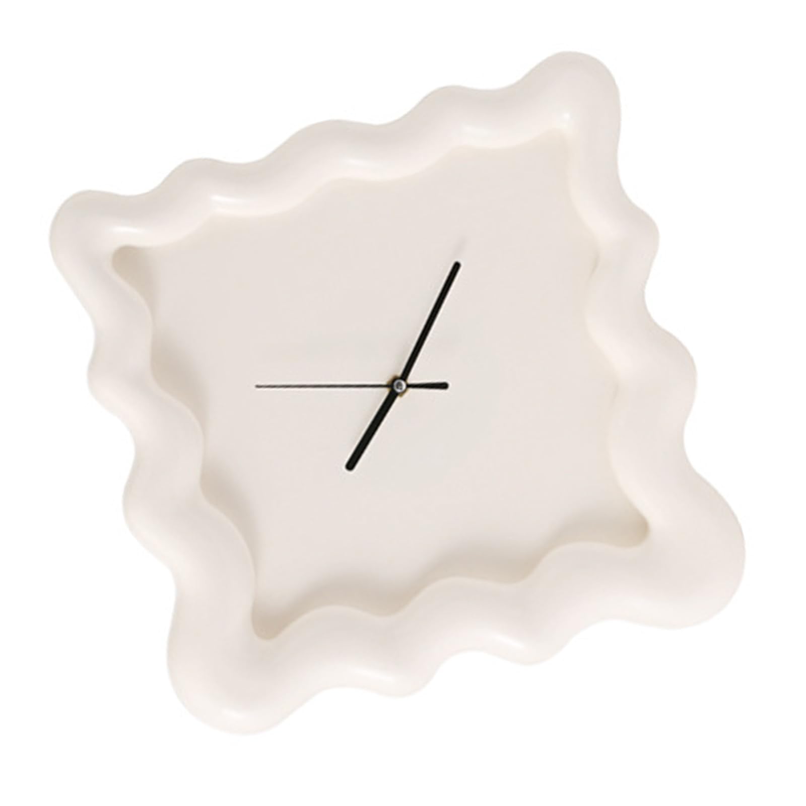 Horloge murale pour salon moderne favorisant une ambiance zen et simple