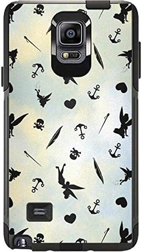 Tinker Bell OtterBox Commuter Galaxy Note 4 Skin - Tinker Bell Fairy Size Pattern
