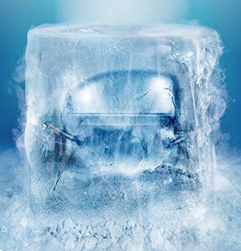 JFSKD Automatische Eiswürfelbereiter,Tragbarer Kleiner Elektrischer Eiswürfelmaschinen Arbeitsplatte,Macht 20-25 Kg Pro… – Bild 5