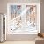 Weatherproofing Window Insulation Kit,Window Insulation Film for Winter,Thicken Clear Window Covering,Windproof,Protection from Cold,with Hook Tape,Reusable,Customizable (47.2x78.7in)